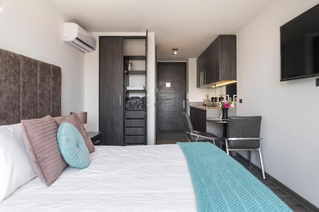 Hermoso Apartamento En El Casco Historico De 圣地亚哥 外观 照片