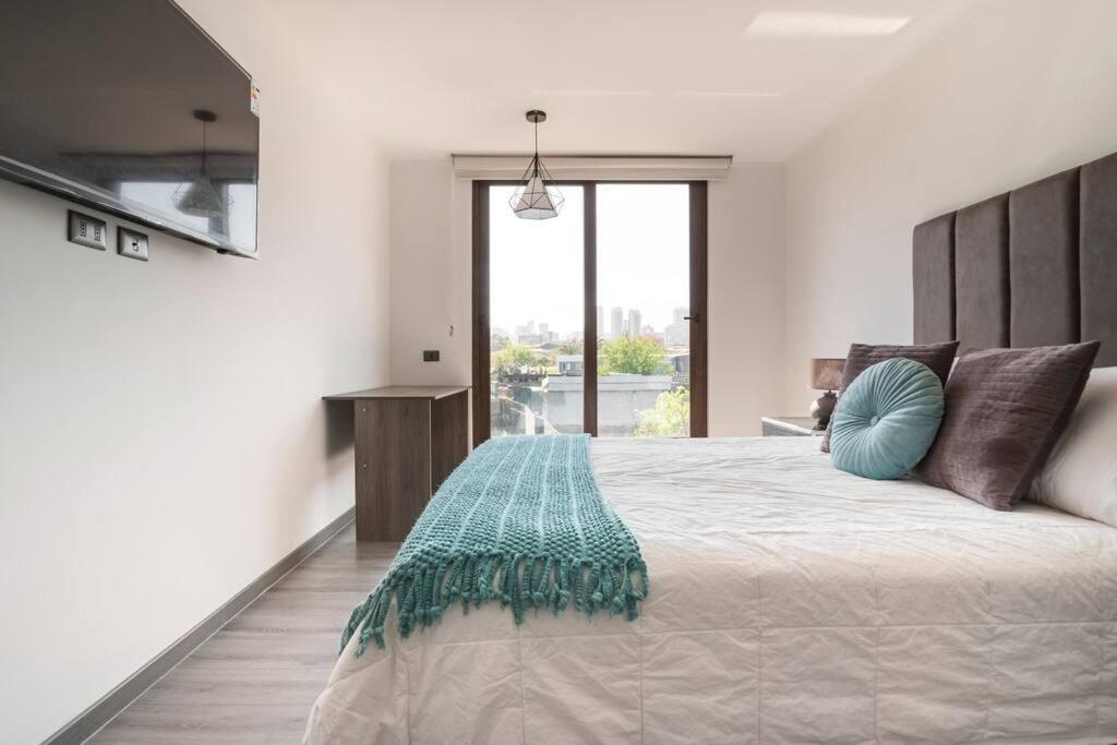 Hermoso Apartamento En El Casco Historico De 圣地亚哥 外观 照片